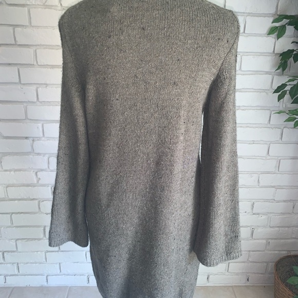 NWT Madewell Donegal Button-Sleeve Sweater Dress in Olive Green Size XXS - Picture 5 of 9